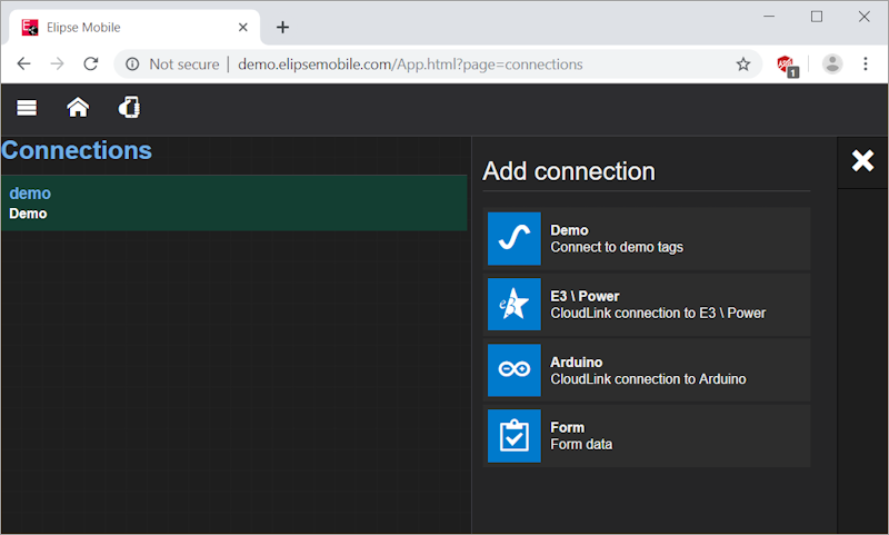Adicionando uma Conexão E3 \ Power